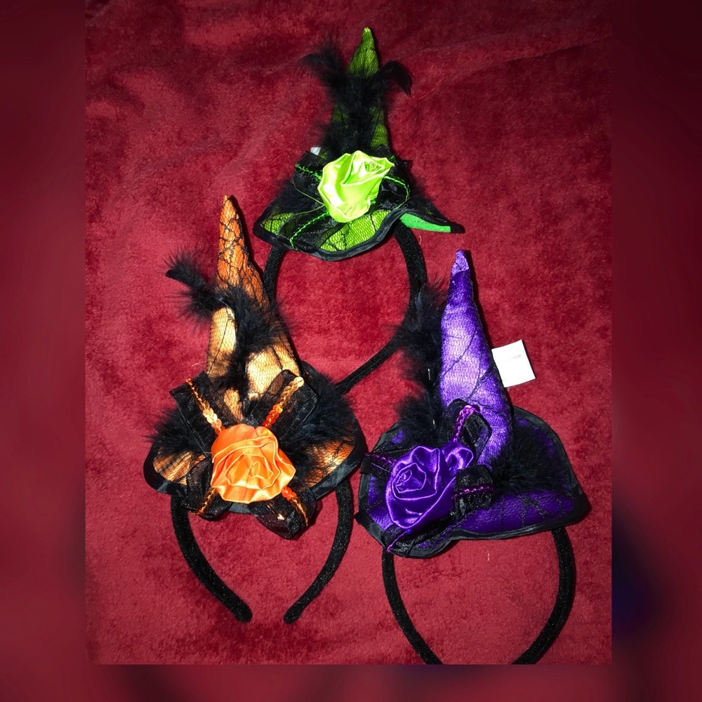 Set of 3 Withes 🧙‍♀️🧙‍♀️hEadbands